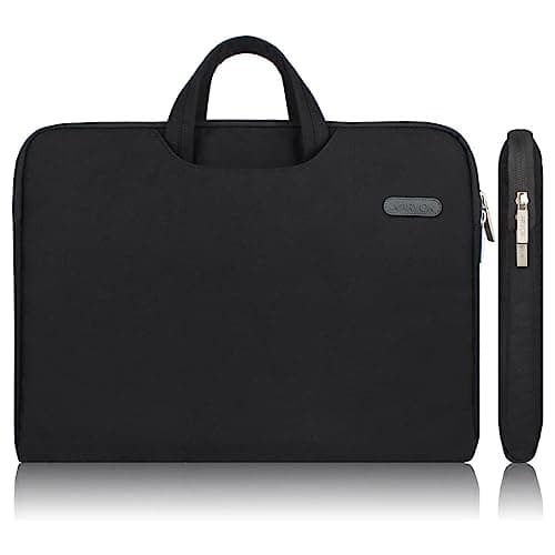 Image of Arvok 15-16 Inch Laptop Sleeve Water-resistant Canvas Fabric Bag Case with Handle Zipper Pocket/Notebook Computer Case/Ultrabook Tablet Briefcase Carrying Bag for Acer/Asus/Dell/Lenovo/Samsung/Sony