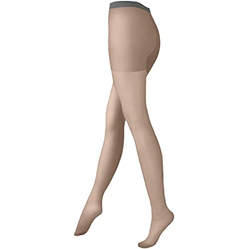 Image of Cindy Womens/Ladies Mediumweight Support Tights (1 Pair) (Large (5ft6”-5ft10”)) (Bamboo)