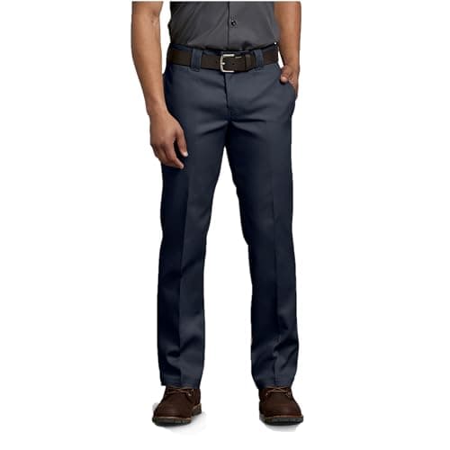 Image of Dickies 873 Slim Fit Work Pants, Dark Navy, 30 30