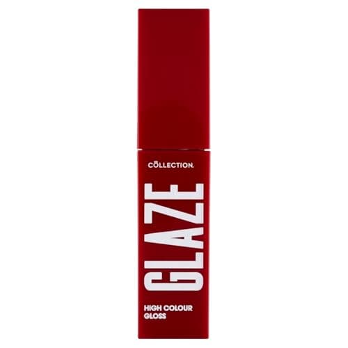 Image of Collection Cosmetics High Glaze Lip Gloss, High Pigment, Plumping Effect, Red Velvet