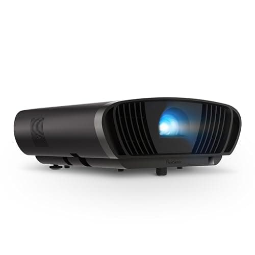 Image of ViewSonic X100-4K LED 4K Projector, 1200 ANSI Lumens, Installation Projector, 4,000,000:1 Contrast, Harman Kardon, HDR, H/V Lens Shift, 1.2x Optical Zoom, Up to 300" Image, Ultra-Quiet 20 dB