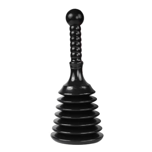 Image of Dekton Master Plunger - Medium | master Plunger Use To Unblock Kitchen Sinks, Waste Disposal Units, Showers| Heavy-duty Rubber Cup | Extra-long Handle For Superior Leverage| Effortlessly Clears Clogs