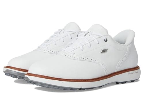 Image of Skechers Mens Prestige Sl Waterproof Golf Shoe, White, 8 UK