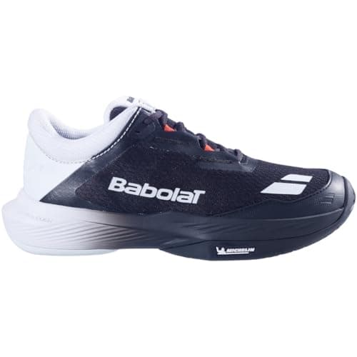 Image of Babolat Men's SFX4 All Court Tennis Shoes, Black/Illusion Blue, 9.5 UK