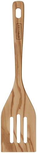 Image of Stellar Olive Wood Utensils – Sloted Turner