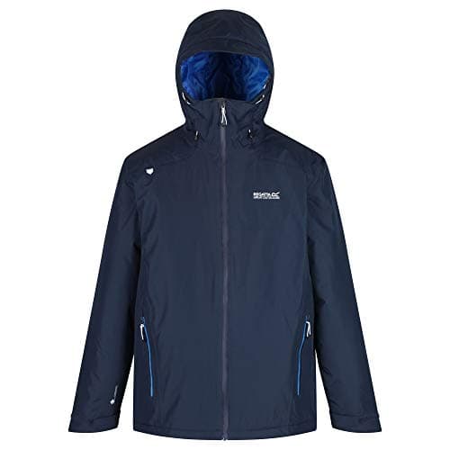 Image of Regatta Mens Thornridge II Waterproof Insulated Jacket with Thermoguard Insulation and Consealed Hood, Perfect for Outdoors & Hiking