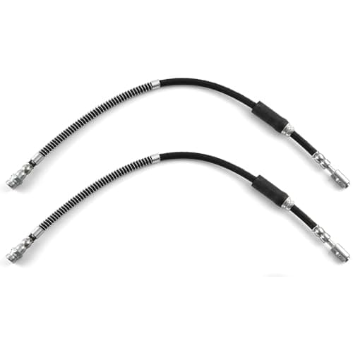 Image of ROBUST 2 Pcs Front Brake Hose Pipe for A3 Seat Leon Toledo Mk3 Skoda Octavia Mk2 Superb Mk2 VW Caddy Mk3 Golf Mk5-6 Jetta Mk3 Scirocco Touran 1K0611701 1K0611701B