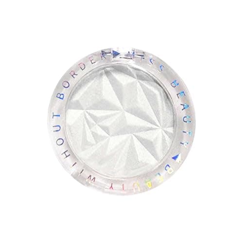 Image of Diamond Shine Highlighter Powder, Pearl White Face Highlighter Makeup, Shiny Sparkling Shimmering Powder for Radiant Luminous Shine, Highlighting and Contouring for Face & Cheeks