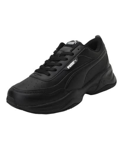 Image of Puma Women Cilia Mode Sneakers, Puma Black-Puma Silver, 3 UK