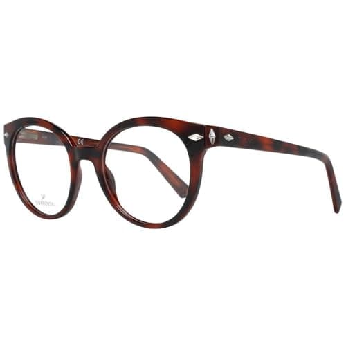 Image of Swarovski Brown Women Optical Frames Women's