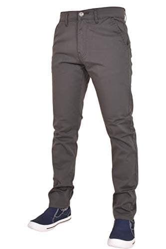 Image of Enzo Men EZ348 Chino Jeans Grey 28S