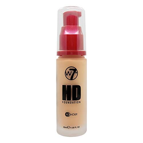 Image of W7 HD Foundation - Oil-Free Liquid Foundation for Poreless, Matte Medium Coverage - 30ml (Early Tan)