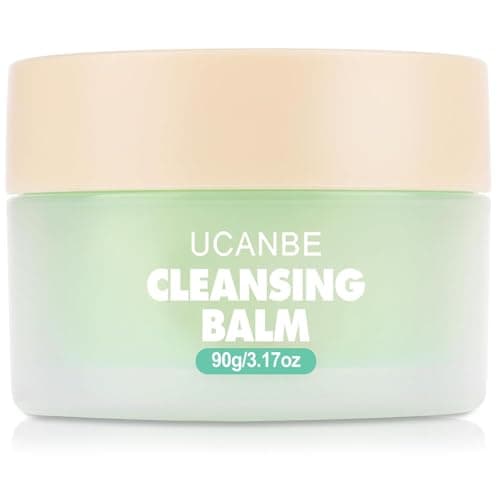 Image of UCANBE Cleansing Balm Makeup Remover - 3.17oz, Natural Gentle, Deep Cleaning, Makeup Cleansing Balm for Waterproof Eye Face Lip, Made for All Skin Types
