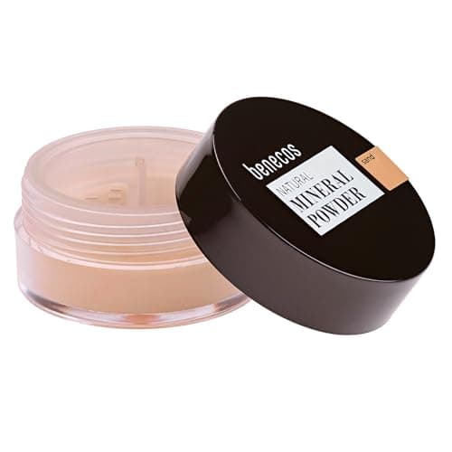Image of Benecos Natural Cosmetics - Mineral Powder - Loose - Matting - Talkfree - Vegan - Sand