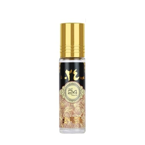 Image of Oud 24 Hours 10ml Roll On Attar Oil Perfume Fragrance in glossy box