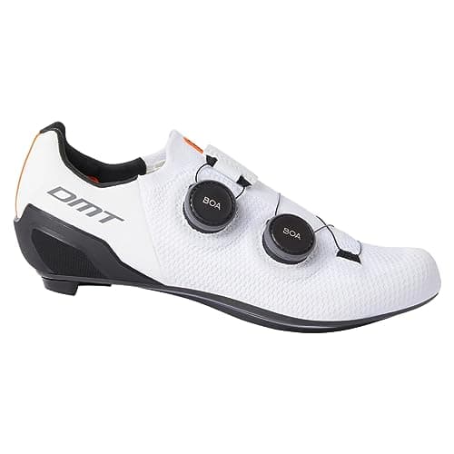 Image of DMT SH10 Road Cycling Shoes, White/Black, 6.5/7 UK (41 EU)