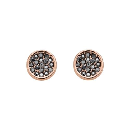 Image of Fossil Women Brass Stud Earrings - JOA00530791