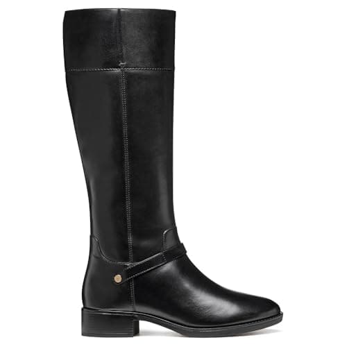 Image of Geox Women's D Felicity Knee High Boot, black, 4 UK