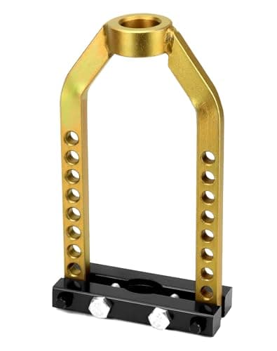 Image of QWORK® CV Joint Puller 9 Holes Universal Car Transmission Drive Shaft Removal Tool for Most Cars