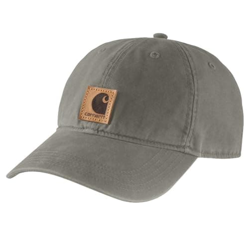 Image of Carhartt Men's Canvas Cap, Dusty Olive, OS