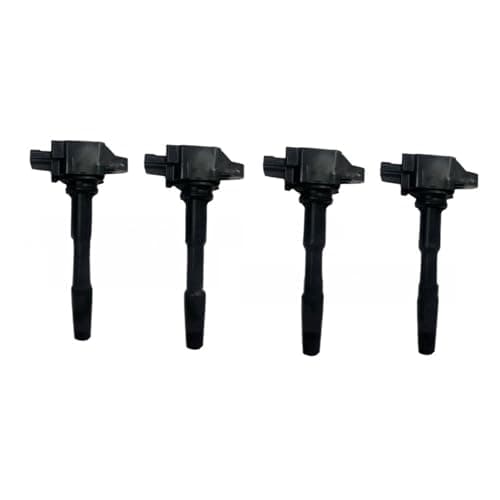 Image of 4PCS IGNITION COIL PACK Compatible For NISSAN JUKE MICRA QASHQAI 1.2 DIG-T PETROL Oem 224332428R 22433-2428R