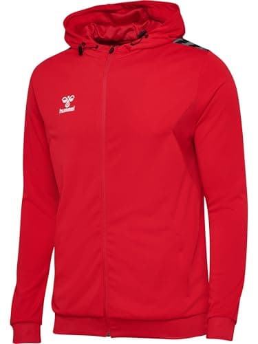 Image of hummel Football Team Sport Textile Jackets Authentic Poly Training Jacket True Red