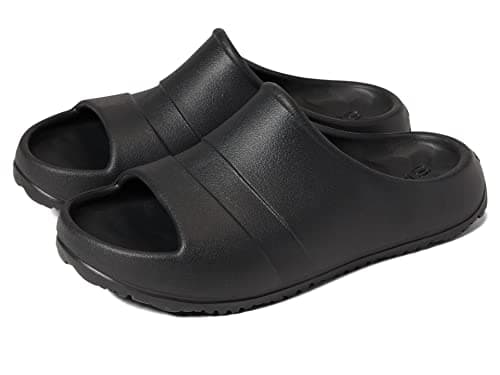 Image of Sperry Women's Float Slide Flat Sandal, Black, 9 UK