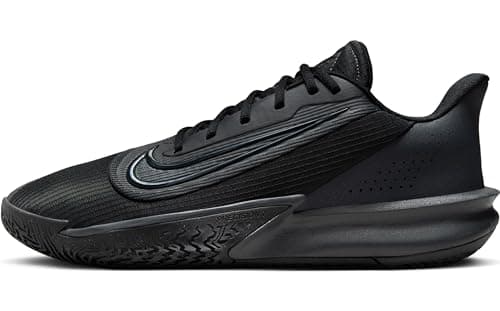 Image of Nike Precision VII Basketball Shoe Black/Anthracite 8
