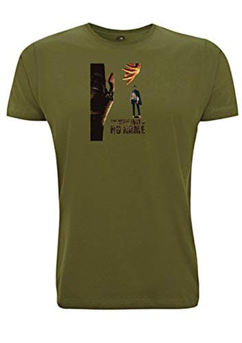 Image of Clint Eastwood T Shirt The Man with No Name Fist Full of Dollars Good Bad Ugly Film Movie (Large, Army Green)