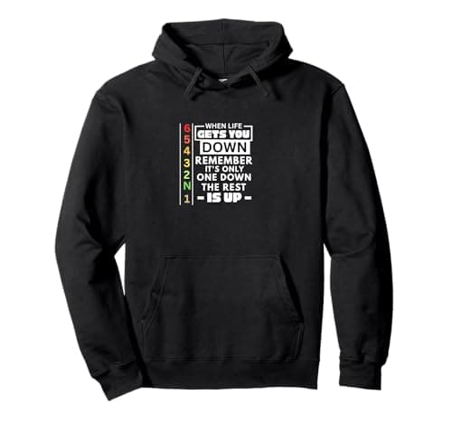 Image of 1 Down 5 Up 6 4 3 2 N Pullover Hoodie