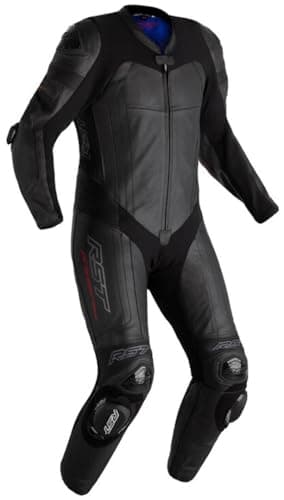 Image of RST Pro Series Evo Airbag One Piece Motorcycle Leather Suit, black, L