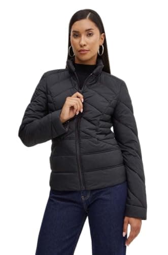 Image of GUESS LS Juliane Puff, JBLK - Jet Black A996, XL/XXL
