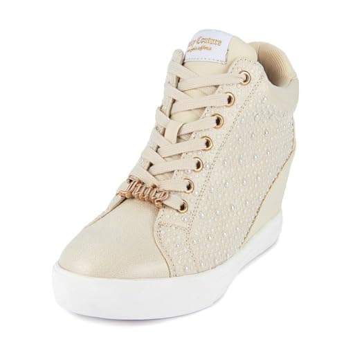 Image of Juicy Couture Women's Platform Wedge Trainers High-Top Shoes Journey, 6 UK