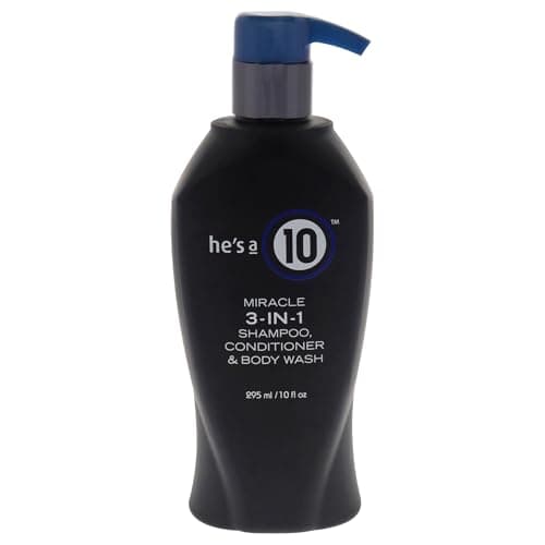 Image of He's A 10 Miracle 3-in-1 Shampoo Conditioner Body Wash 10fl oz by It's a 10