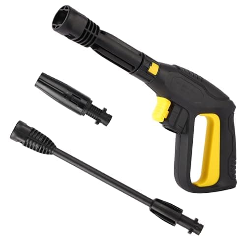 Image of Replacement Pressure Washer Spray Gun, suitable for Karcher K2-K7 Hose 1/4" Quick Connect System Extension Rod with Adjustable Spray Nozzle Jet Wash for Car Cleaning Garden Irrigation