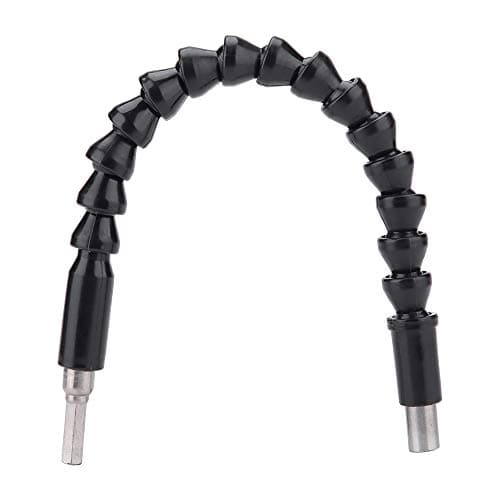 Image of Flexible Power Bits Drill Extension & Screwdriver Head Set Hex Shaft Quick Connect Drive Shaft Tip with 10 Pcs Screwdriver Bits