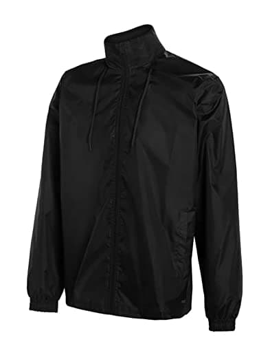 Image of Junior Boys Rain Jacket Water Resistant Jacket SPORTS, SCHOOL Light Weight Unisex (as8, age, 10_years, regular, Black)