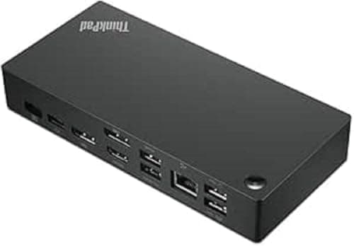 Image of Lenovo 40AY0090IT notebook dock/port replicator Wired USB 3.2 Gen 1 (3.1 Gen 1) Type-C Black