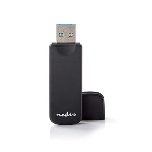 Image of Nedis USB 3.0 Multi-Card Reader, Fast 5 Gbps Data Transfer, Compact USB Powered - Supports SDHC, SDXC, MicroSDHC, MicroSDXC, MMC Cards Up to 1 TB