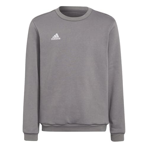 Image of adidas Unisex Kids Entrada 22 Sweat Top, Team Grey Four, 11-12 Years