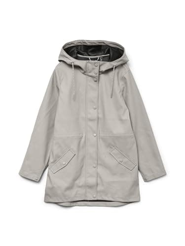 Image of VERO MODA Vmmalou Noos Women's Coated Jacket, moonbeam, M