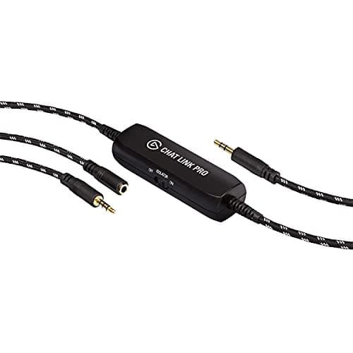 Image of Elgato Chat Link Pro - Audio Adapter, for PS5, PS4, Nintendo Switch, Capture Voice Chat, Gameplay Sound, Extra Long Cable