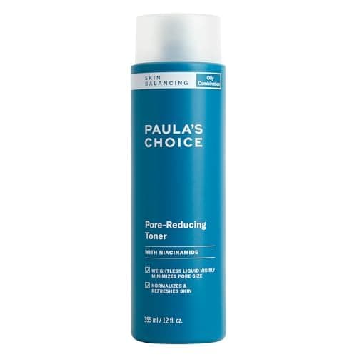 Image of Paula's Choice Skin Balancing Pore Reducing, Hydrating Toner - Refines Enlarged Pores & Tackles Blackheads - with Niacinamide & Adenosine - Combination to Oily Skin - 355 ml