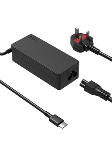 Image of HSXIRQA 65W USB C Charger Compatible with Lenovo-IdeaPad Yoga Slim/Duet/Pro/Book 6 7 9 5G 7i 9i 2-in-1 Yoga 720 730 S730 C740 910 920 C930 15” 14” 13” Series Laptop Replacement Power Adapter