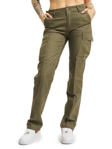 Image of Brandit Women BDU Ripstop Pants, color: olive, size: 32