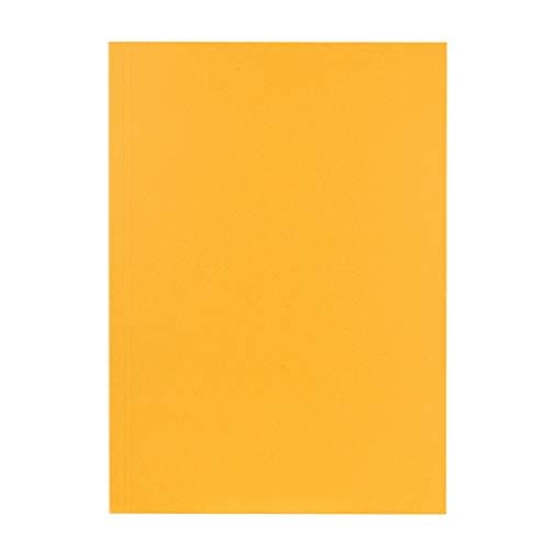 Image of Exacompta - Ref 80004146002F - FALKEN - Recycled Square Cut Folders - A4 (210 x 297mm) in Size, 250gsm Recycled Manilla, Holds Up to 300 Sheets - Yellow (Pack of 100)
