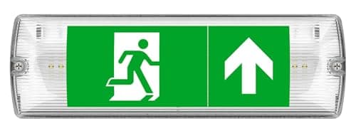 Image of Kosnic MUL0105 Mulu LED Emergency Exit Bulkhead, IP65, Clear, 5w, 80lm