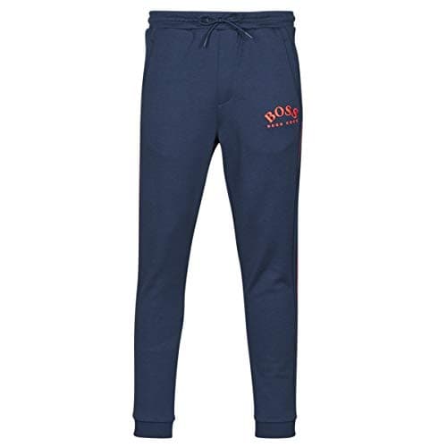 Image of BOSS Men's Hadiko Sports Trousers Not Applicable, Blue (Navy 410), 22 (Manufacturer Size: Medium)