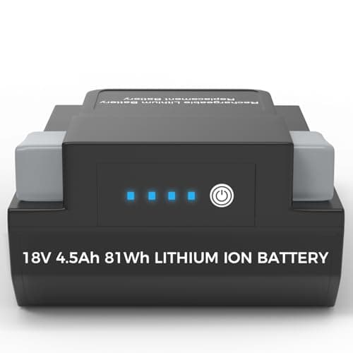 Image of BAKTH Battery Compatible with Vax, 4500mAh 18V Replacement Battery for Vax One PWR, Compatible with Vax One PWR BV25040 BV15030 BV15260 BH15260 Cordless Vacuum Cleaner
