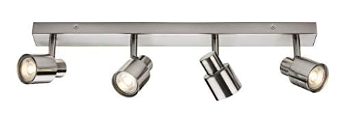 Image of Quad GU10 Spotlight Bar in Brushed Chrome